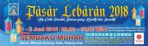PASAR LEBARAN 2018 HADIR KEMBALI!!!