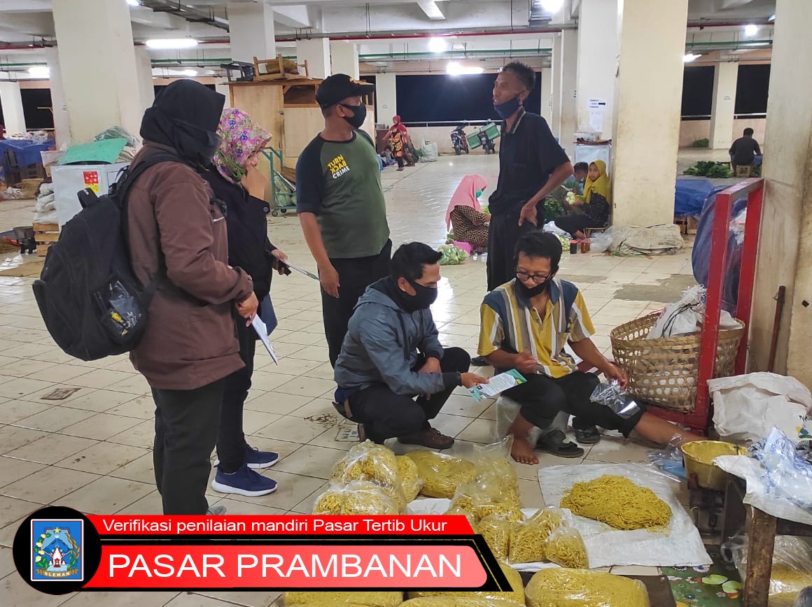 Penilaian Mandiri untuk Pasar Tertib Ukur (PTU) dan Daerah Tertib Ukur (DTU) Kabupaten Sleman Tahun 2020