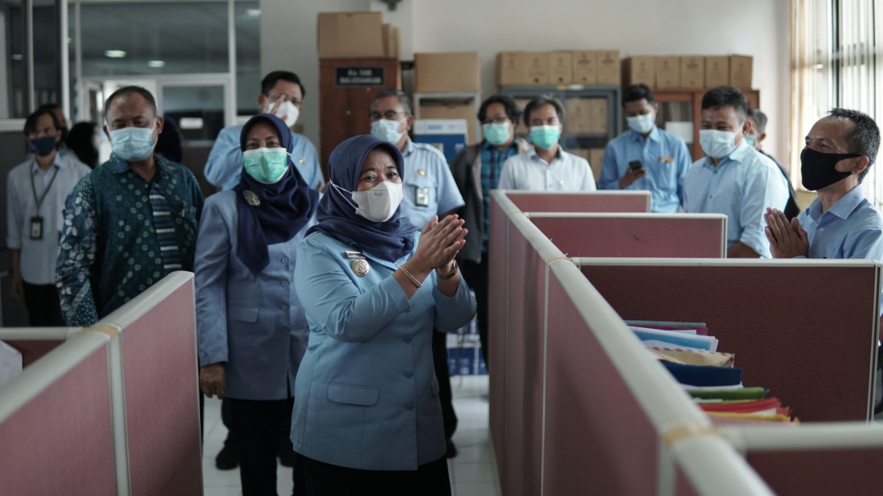 Bupati dan Wakil Bupati Sleman Perkenalan ke OPD Sleman