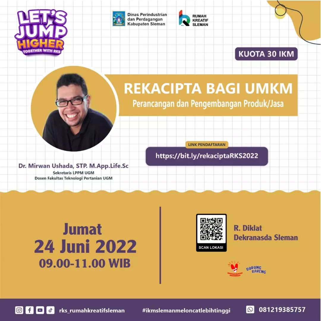 Kelas RKS : Reka Cipta Bagi UMKM