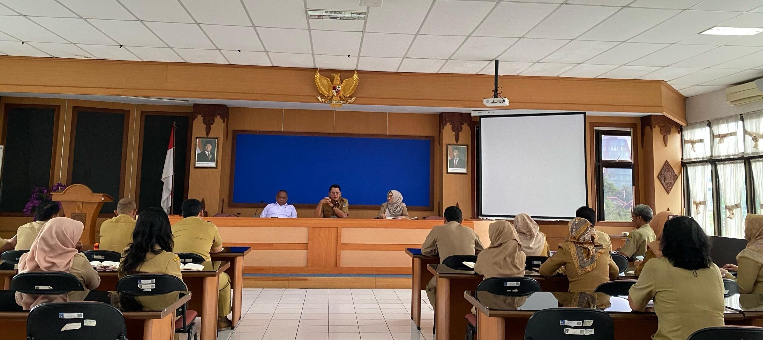 Bupati dan Wakil Bupati Sleman Kunjungi Dinas Perindag Sleman