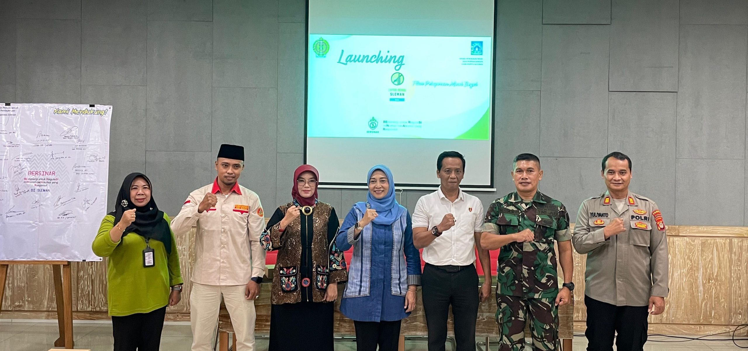 Perindag Sleman Launching “Lapor Minol Sleman” untuk Perangi Peredaran Minuman Beralkohol Ilegal