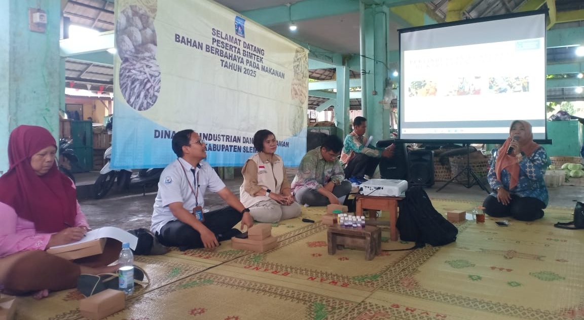 Bimtek Pengujian Bahan Berbahaya di Pasar Gamping: Upaya Nyata Wujudkan Keamanan Pangan bagi Konsumen