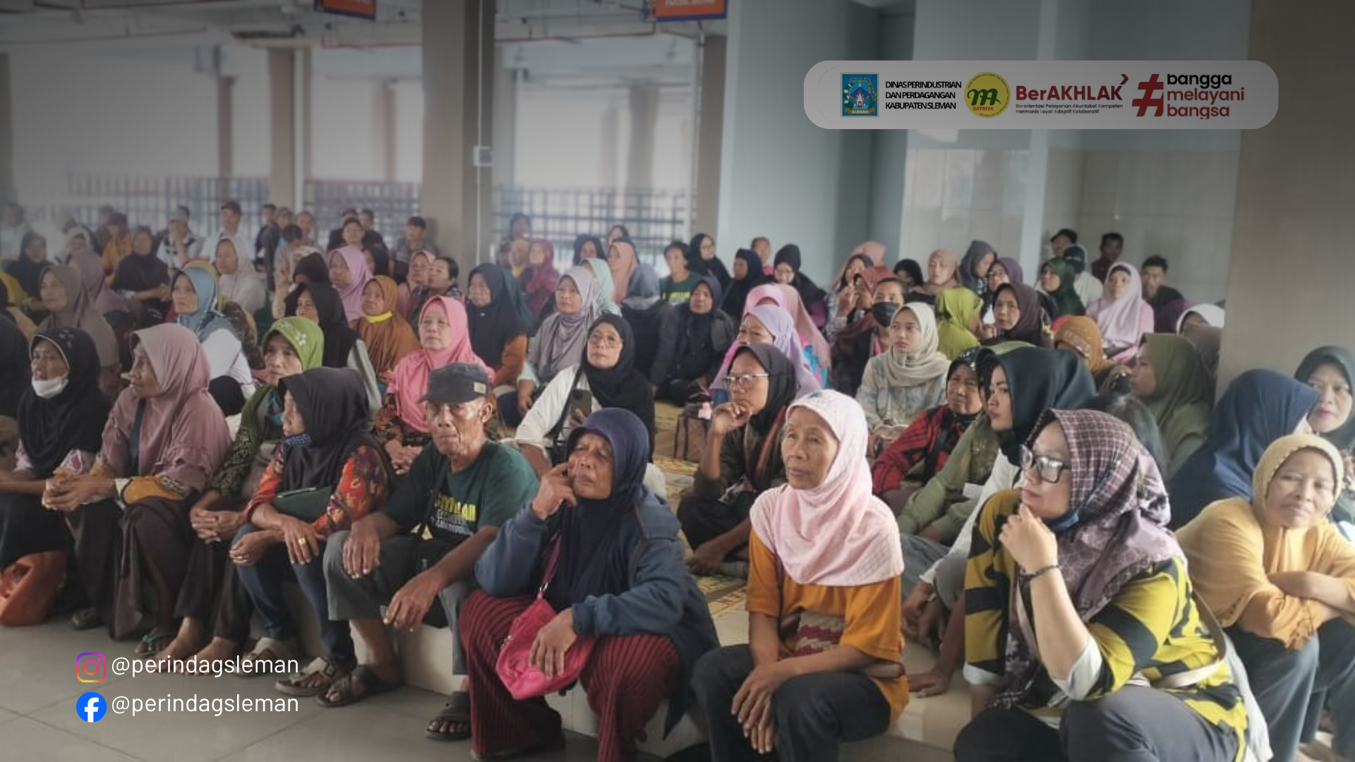 Dinas Perindag Sleman Gelar Pengundian Pedagang Tlasaran Pasar Induk Godean