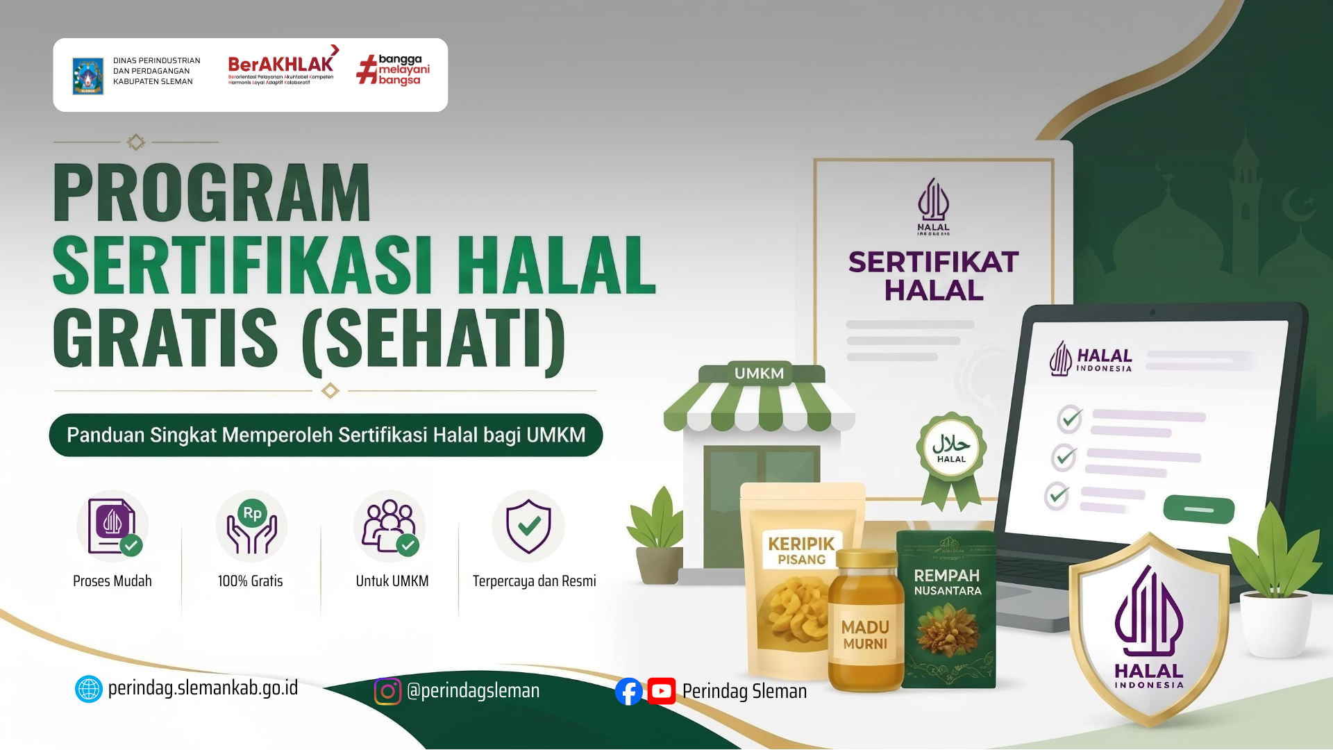 Mengenal Program SEHATI: Sertifikat Halal Gratis