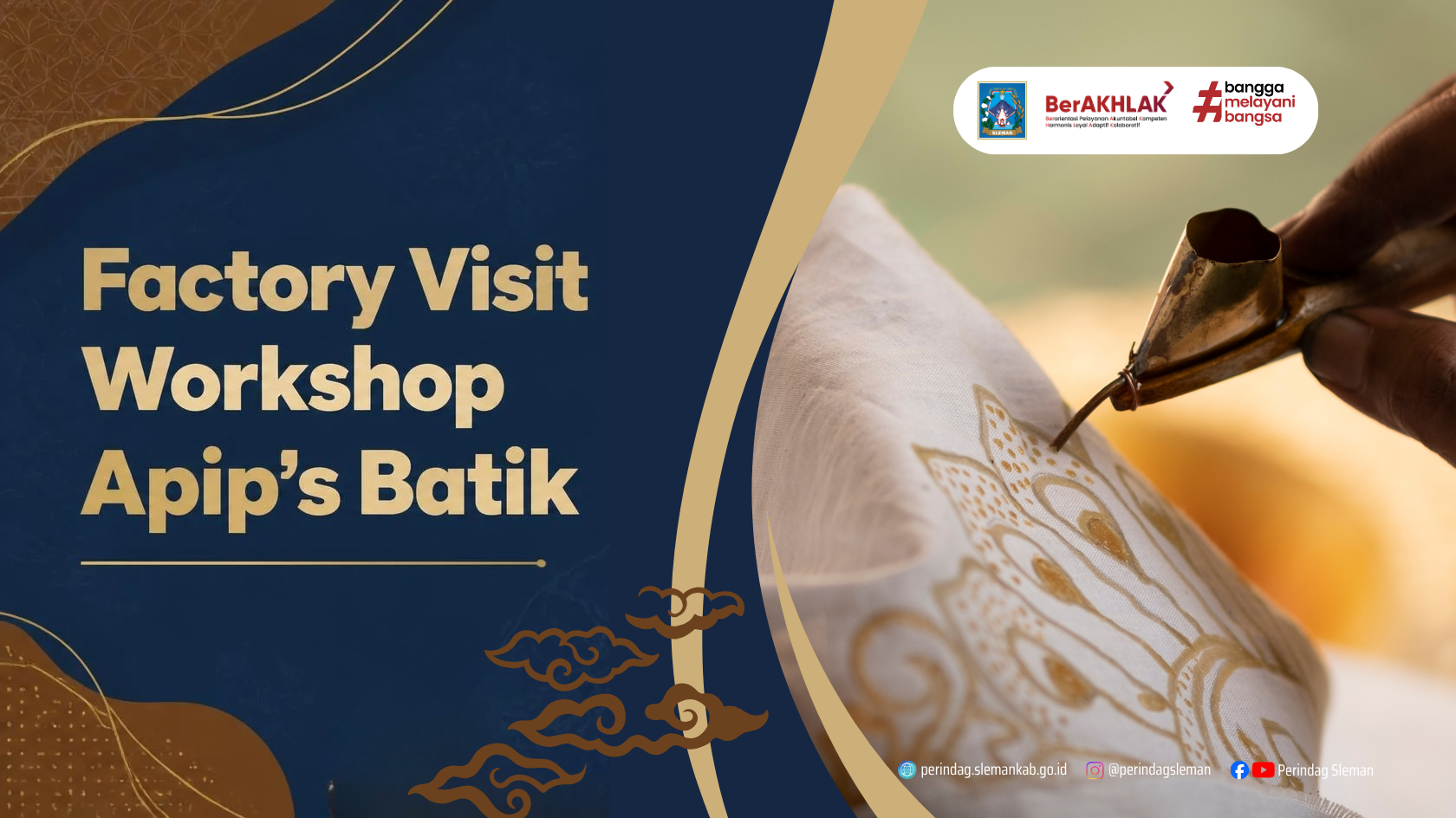 Factory Visit Workshop di Apip’s Batik