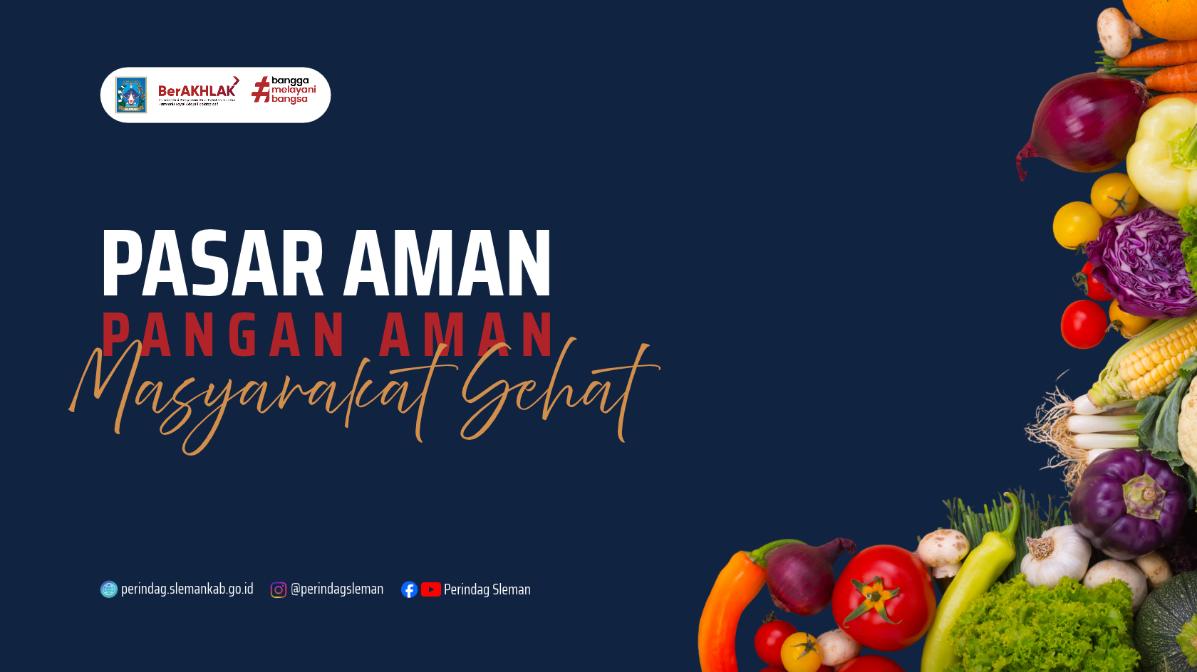 Pasar Sleman Unit 2 Juara 1 Lomba Pasar Pangan Aman Se-Regional Barat